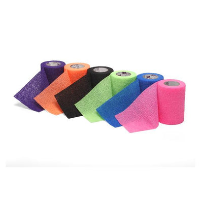 Bandage Coban Wrap Elastic 3"x5yd LF Non-Sterile Bright Pack 24/Ca - Surgical Supplies NY